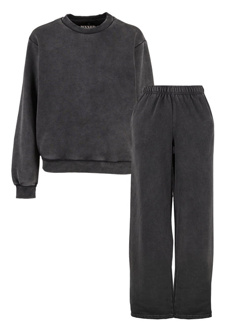 Jogger Washed Straight Leg Basic